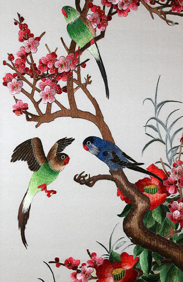 中國手工刺繡，永不過時的美